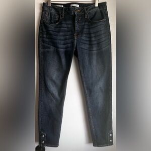 EUC Vigoss Women’s Dark Wash Denim Marley Skinny Jeans, 31